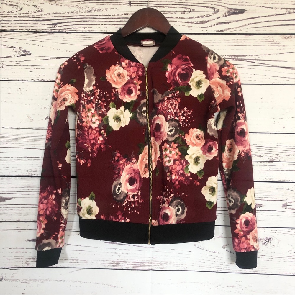 Girls kids bomber jacket